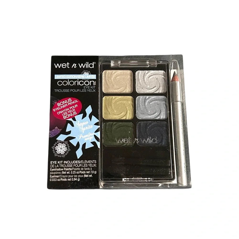 Wet n Wild Snow Sprite Limited Edition ColorIcon Eye Kit Eyeshadow Discont’d NWT